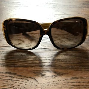 Kate Spade Tortoise Oval Sunglasses